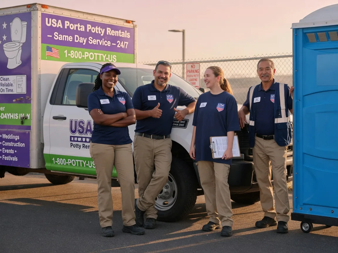 Porta Potty Rental company in Rebuck, PA